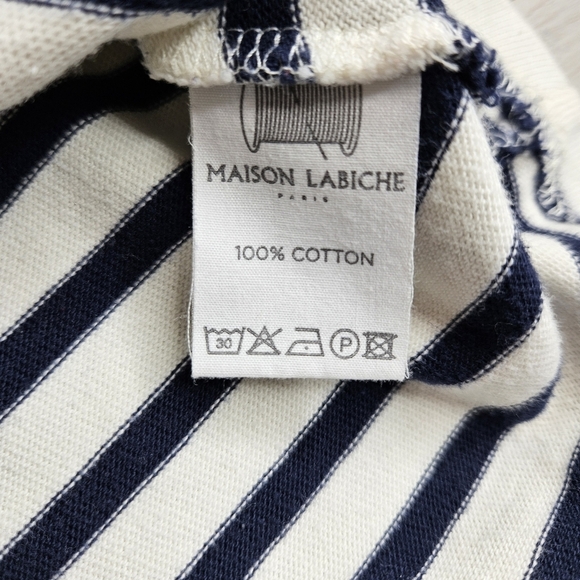Maison Labiche La Colombier Striped #followme top Medium - Picture 5 of 10